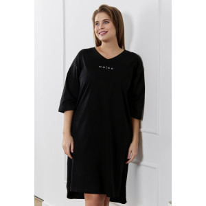 Туника женская "Сотерн" кулирка (р-ры: 48-58) черный