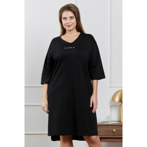 Туника женская "Сотерн" кулирка (р-ры: 48-58) черный