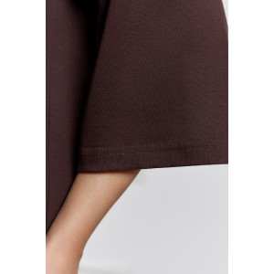 Туника женская "Сотерн" кулирка (р-ры: 48-58) шоколадный Туника женская "Сотерн" кулирка (р-ры: 48-58) шоколадный