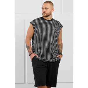 Майка мужская "Реванш-4" кулирка (р-ры: 48-58) полоса