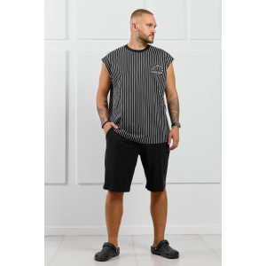 Майка мужская "Реванш-4" кулирка (р-ры: 48-58) полоса