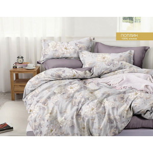 Постельное белье зима-лето поплин стеганый с окантовкой ЗЛПО29-1462-2