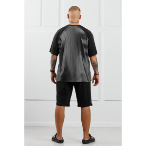 Шорты мужские "Реванш-5" кулирка (р-ры: 48-58) черный