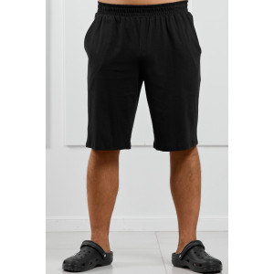 Шорты мужские "Реванш-5" кулирка (р-ры: 48-58) черный