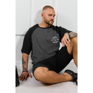 Шорты мужские "Реванш-5" кулирка (р-ры: 48-58) черный