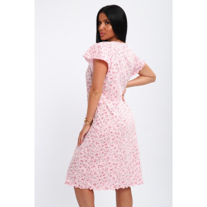 Сорочка женская 01064 кулирка (р-ры: 50-64) розовый Сорочка женская 01064 кулирка (р-ры: 50-64) розовый