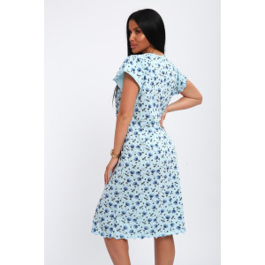 Сорочка женская 01064 кулирка (р-ры: 50-64) голубой