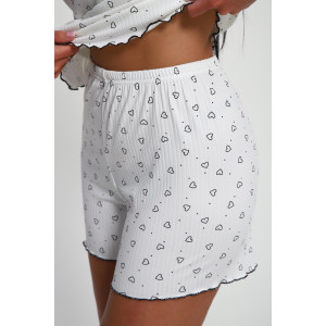 Пижама женская 01062 полиэстер (р-ры: 44-56) черный