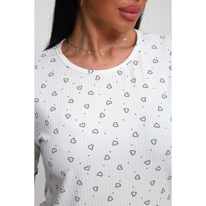 Пижама женская 01062 полиэстер (р-ры: 44-56) черный