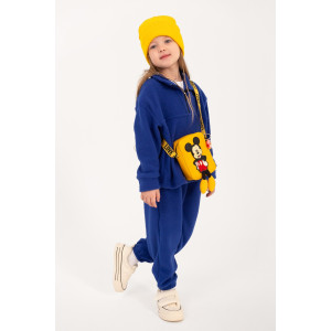 Костюм двойка детский "Сноу" КД-11 флис (р-ры: 116-152) василек Костюм двойка детский "Сноу" КД-11 флис (р-ры: 116-152) василек