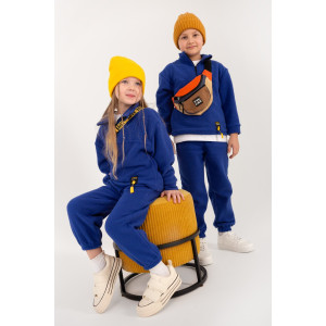 Костюм двойка детский "Сноу" КД-11 флис (р-ры: 116-152) василек Костюм двойка детский "Сноу" КД-11 флис (р-ры: 116-152) василек