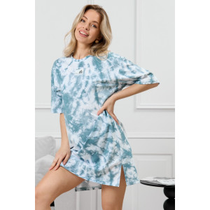 Туника женская "Улан-1" кулирка (р-ры: 42-52) петроль