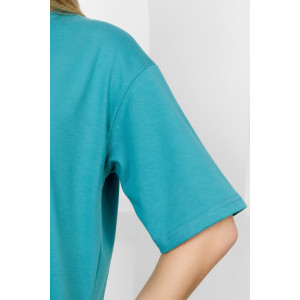 Костюм двойка женский "Улан-2" кулирка (р-ры: 44-54) петроль Костюм двойка женский "Улан-2" кулирка (р-ры: 44-54) петроль