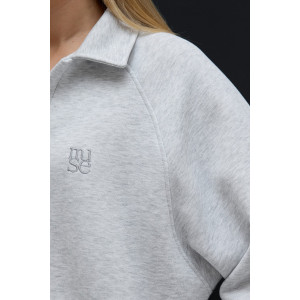 Толстовка женская "Триумф-4" футер 3-х нитка с начесом (р-ры: 44-54) кармеланж