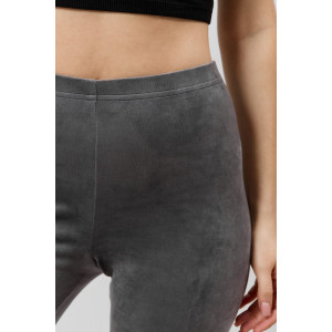 Леггинсы женские "Фемида" велюр стрейч (р-ры: 42-54) серый