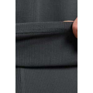 Футболка мужская "Алессандро-1" фактурный трикотаж (р-ры: 48-58) графитовый