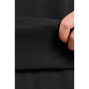 Футболка мужская "Алессандро-1" фактурный трикотаж (р-ры: 48-58) черный