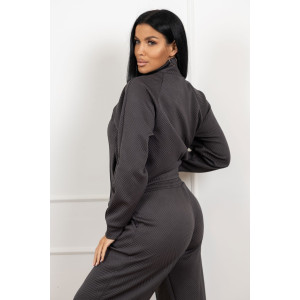 Костюм двойка женский 2128/1 глория (р-ры: 44-54) серый