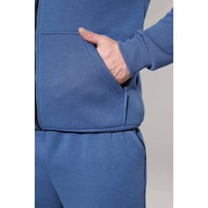 Костюм двойка мужской 2109/1 футер 3-х нитка с начесом (р-ры: 48-58) индиго