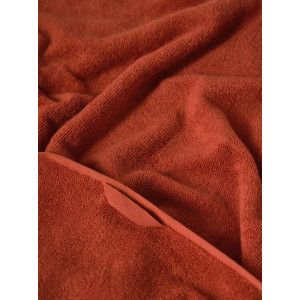 Полотенце махровое "Patterns" терракотовый