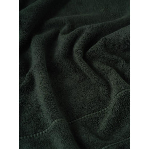 Полотенце махровое "Patterns" темно-зеленый