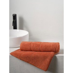 Полотенце махровое "Patterns" оранжевый