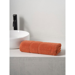 Полотенце махровое "Patterns" оранжевый