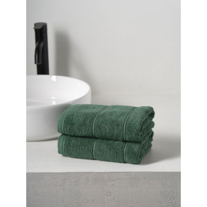 Набор махровых полотенец "Patterns" зеленый 2 шт. Набор махровых полотенец "Patterns" зеленый 2 шт.