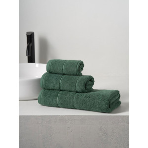 Набор махровых полотенец "Patterns" зеленый 3 шт. Набор махровых полотенец "Patterns" зеленый 3 шт.