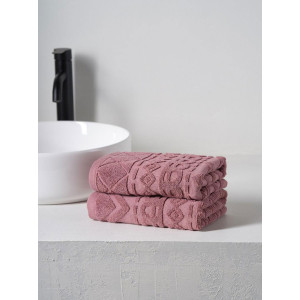 Набор махровых полотенец "Ornaments" пыльная роза 2 шт.