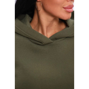 Костюм двойка женский №19130 футер 3-х нитка с начесом (последний размер) хаки 46,48,50 Костюм двойка женский №19130 футер 3-х нитка с начесом (последний размер) хаки 46,48,50