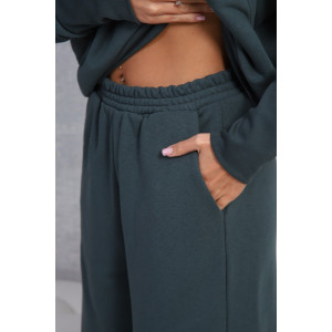 Костюм двойка женский №1074 футер 3-х нитка (последний размер) антрацит 46 Костюм двойка женский №1074 футер 3-х нитка (последний размер) антрацит 46