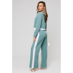 Костюм двойка женский №43079 поливискоза (последний размер) зеленый 52,54 Костюм двойка женский №43079 поливискоза (последний размер) зеленый 52,54