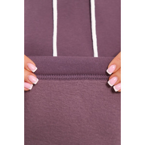 Костюм двойка женский №36874 футер 3-х нитка с начесом (последний размер) лиловый 52,54 Костюм двойка женский №36874 футер 3-х нитка с начесом (последний размер) лиловый 52,54