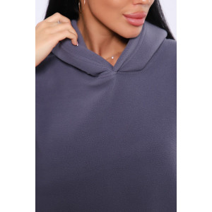 Костюм двойка женский №20680 флис (последний размер) серый 54-56,58-60