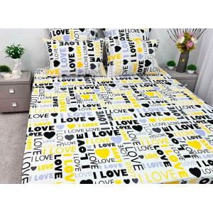 Постельное белье "Эко" бязь "Любовь"
