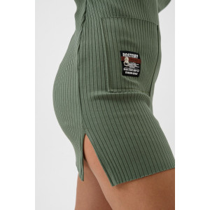 Платье женское №67098 лапша (последний размер) хаки яркий 46