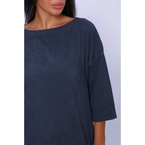 Платье женское №82033 микровельвет (последний размер) фумэ 56