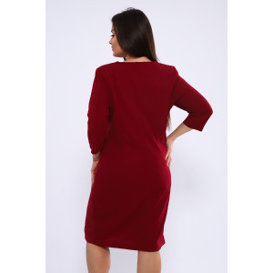 Платье женское №31846 академик (последний размер) бордо 54,58 Платье женское №31846 академик (последний размер) бордо 54,58