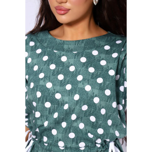 Платье женское №24250 кулирка (последний размер) зеленый 56,60 Платье женское №24250 кулирка (последний размер) зеленый 56,60