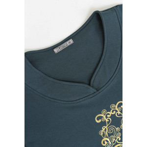 Платье женское №21573 футер с лайкрой 2-х нитка (последний размер) фисташковый 48,52,58 Платье женское №21573 футер с лайкрой 2-х нитка (последний размер) фисташковый 48,52,58