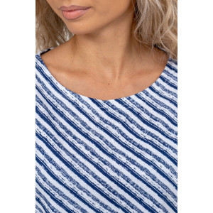 Туника женская №36832 кулирка (последний размер) белый 50