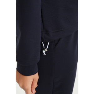 Костюм двойка женский №36852 футер 2-х нитка (последний размер) фумэ 50