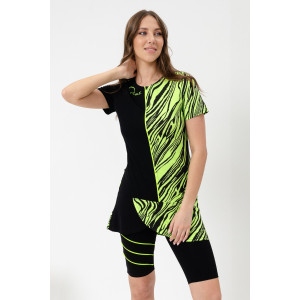 Костюм двойка женский №67078 вискоза пенье+кулирка с лайкрой (последний размер) зеленые водоросли 48 Костюм двойка женский №67078 вискоза пенье+кулирка с лайкрой (последний размер) зеленые водоросли 48