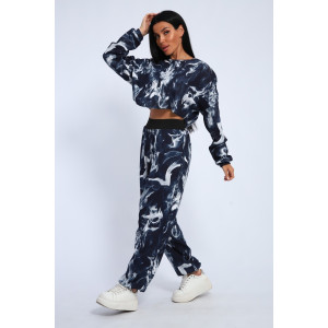 Костюм двойка женский №83916 кашкорсе (последний размер) синий 48 Костюм двойка женский №83916 кашкорсе (последний размер) синий 48