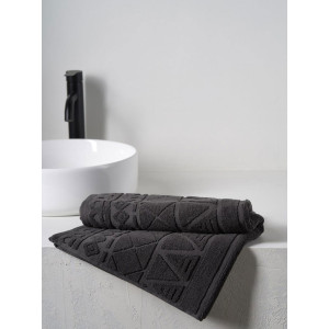 Полотенце махровое "Ornaments" графит