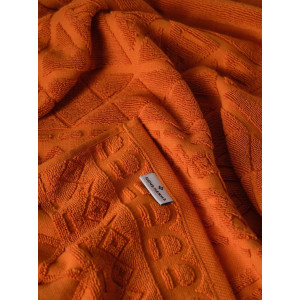 Полотенце махровое "Ornaments" оранжевый Полотенце махровое "Ornaments" оранжевый