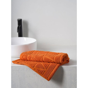 Полотенце махровое "Ornaments" оранжевый Полотенце махровое "Ornaments" оранжевый