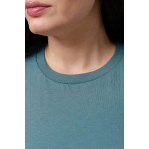 Футболка унисекс №8471/3 кулирка (последний размер) зеленый 48