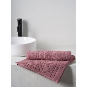 Полотенце махровое "Ornaments" пыльная роза Полотенце махровое "Ornaments" пыльная роза